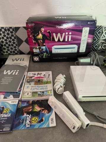 Nintendo - Wii - Wii Zumba Fitness 2 Pack - Spelcomputer, Games en Spelcomputers, Nieuw