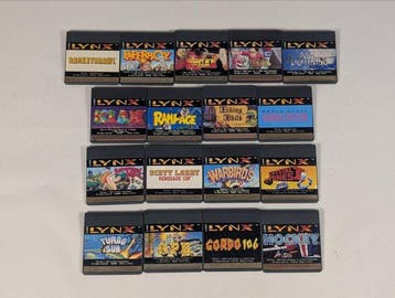 Atari - Lynx - Games Lot 17x – Tested & Working – Original, Nieuw