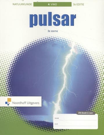 Pulsar Natuurkunde / 4 vwo 9789001592868 Leo ten Brinke, Verzenden, Zo goed als nieuw, Leo ten Brinke