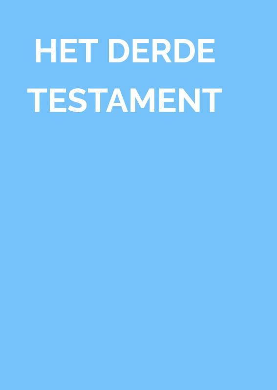 Het Derde Testament | Anna Maria Hosta | Nieuw, Livres, Livres Autre, Envoi