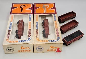 Lima N - 403 - Wagon de marchandises pour trains miniatures, Hobby en Vrije tijd, Modeltreinen | N-Spoor, Nieuw