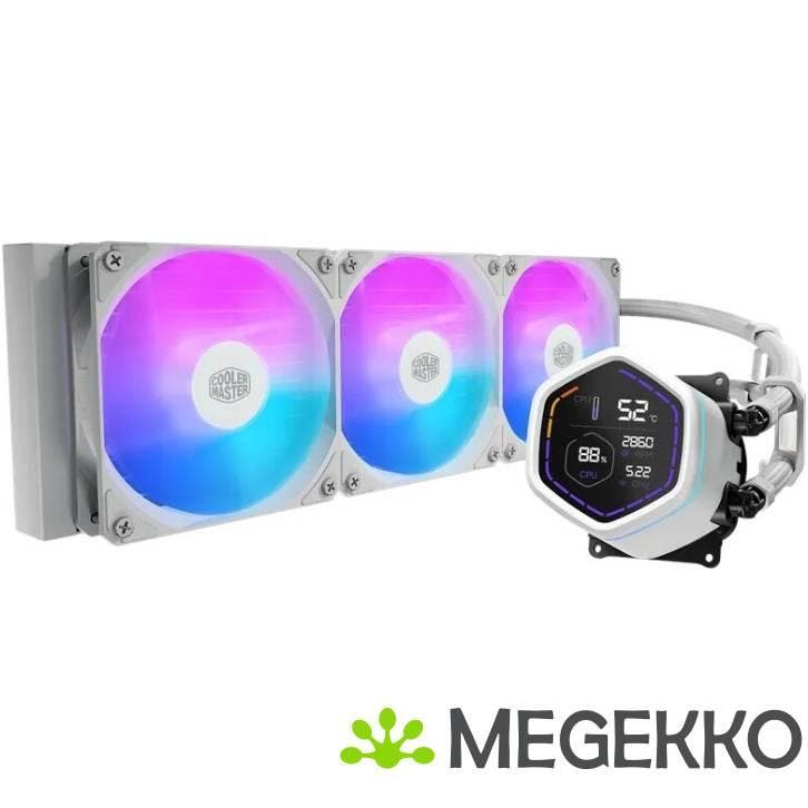 Cooler Master MasterLiquid Core Nex Digital 360 White ARGB, Computers en Software, Overige Computers en Software, Nieuw, Verzenden
