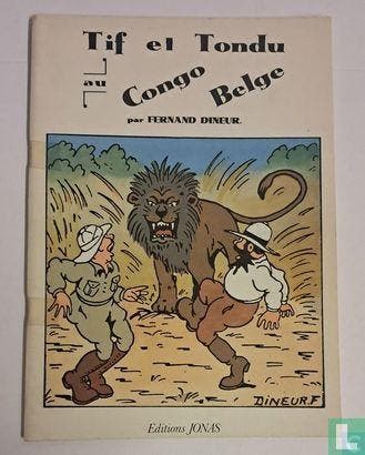 Baard en Kale - Tif et Tondu au Congo Belge - 1979, Livres, BD, Envoi