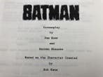 Batman (1989) - Tim Burton, Jack Nicholson and Michael, Verzamelen, Nieuw
