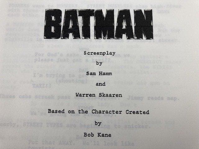 Batman (1989) - Tim Burton, Jack Nicholson and Michael, Verzamelen, Film en Tv