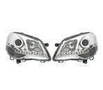 PHARES POUR VOLKSWAGEN VW POLO 9N3 05-09 DAYLIGHT FOND CHROM, Autos : Pièces & Accessoires, Verzenden