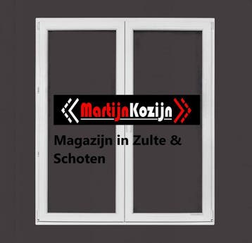 PVC Ramen zonder middenstijl B130xH150 en B200xH150 Ug=1.1, Doe-het-zelf en Bouw, Glas en Ramen, Gevelraam of Ruit, 120 tot 160 cm