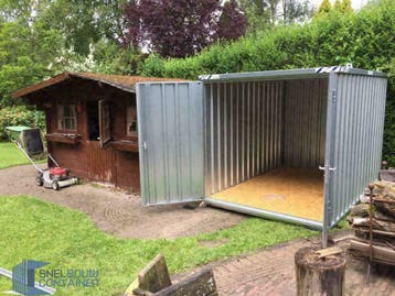 Metalen demontabele stalling 3x2M, Zakelijke goederen