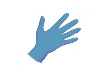 Nitril Handschoen Blauw L 100st ds, Vêtements | Hommes, Ophalen of Verzenden