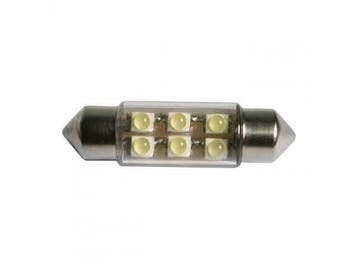 LED 6SMD 37mm White 2st, Ophalen of Verzenden, Nieuw