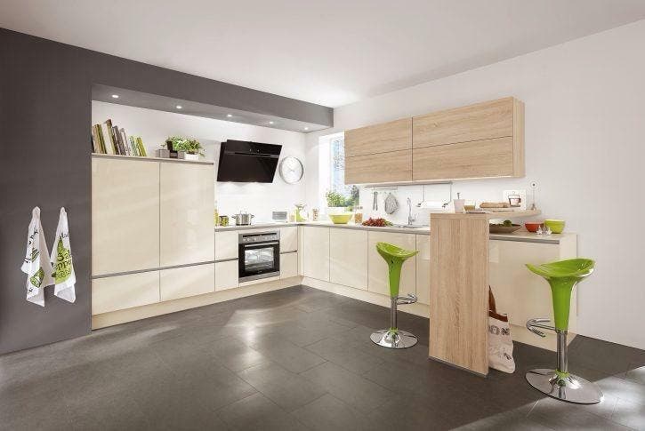Oerdegelijke Duitse keuken compleet met apparatuur., Maison & Meubles, Cuisine | Ustensiles de cuisine, Enlèvement ou Envoi