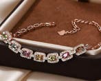 Zonder minimumprijs - Armband - 18 karaat Zilver, Roségoud,