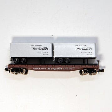 Atlas N - 3748/3749/3751/3752 - Wagon de marchandises pour