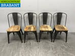 Bolero set van 4 stoelen met houten zitting Horeca, Ophalen of Verzenden, Nieuw in verpakking