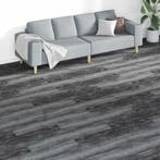 vidaXL Vloerplanken 18 pcs Grijs 5,26 m² PVC, Verzenden, Nieuw