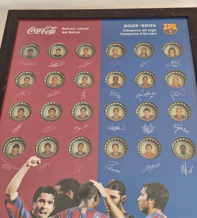FC Barcelona - COCA COLA CHAPAS - Lionel Messi - 2005 -, Verzamelen, Overige Verzamelen