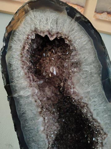 amethist Geode - Hoogte: 74 cm - Breedte: 23 cm- 36 kg, Collections