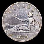Spanje. Gobierno Provisional y Primera República. 2 Pesetas