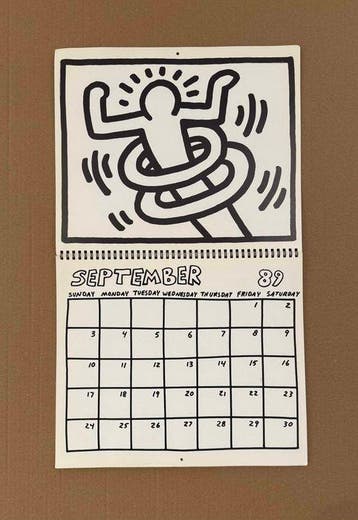 Keith Haring (1958-1990) - The One and Only!!! 20 Month New
