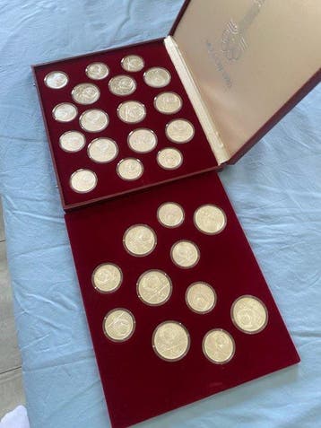 Sovjetunie. 1980 Summer Olympics Proof Set, 28 x Coins
