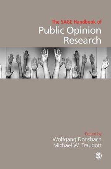 Sage Handbook Of Public Opinion Research 9781412911771, Verzenden, Wolfgang Donsbach