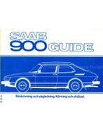 1979 SAAB 900 INSTRUCTIEBOEKJE ZWEEDS