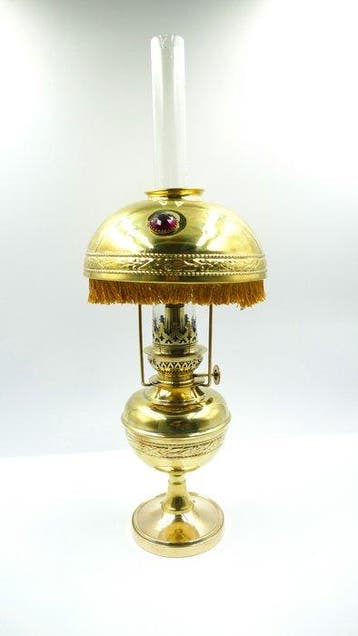 Lamp - Parijse, Messing