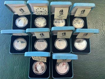 Frankrijk. Lot de 15 monnaies BE en argent