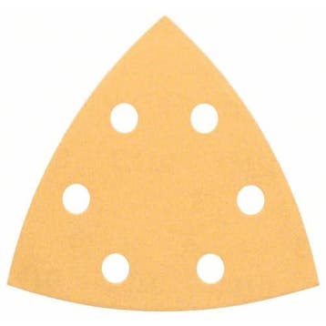 Bosch Delta Schuurpapier C470 Wood & Paint 93mm P60 - 5 stuk, Verzenden