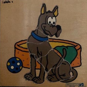 Educo Puzzel Hond (6 stukjes), Verzenden, Nieuw