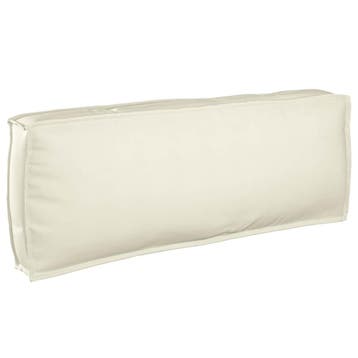 vidaXL Kussen Crème 120 x 40 x 12 cm Oxford Stof, Verzenden, Nieuw