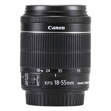 Canon EF-S 18-55mm f/3.5-5.6 IS STM met garantie, Ophalen of Verzenden, Gebruikt