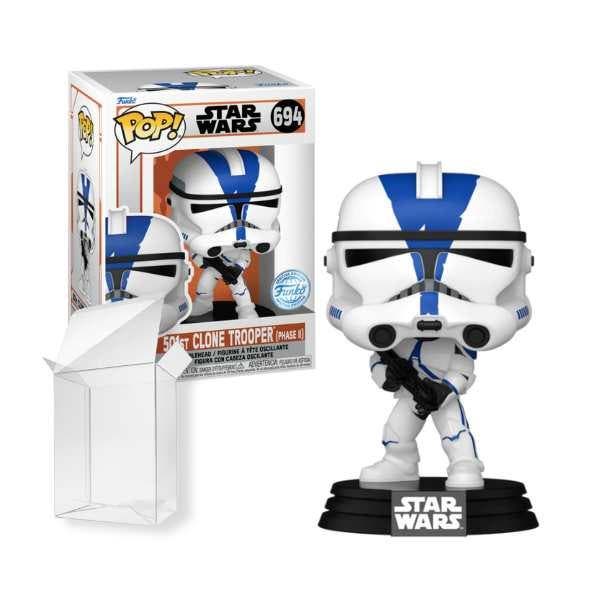 Funko Pop Star Wars  501st Clone Trooper Phase II  694 top, Verzamelen, Poppetjes en Figuurtjes, Nieuw, Verzenden