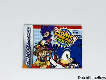Gameboy Advance / GBA - Sonic Pinball Party / Sonic Advance, Verzenden