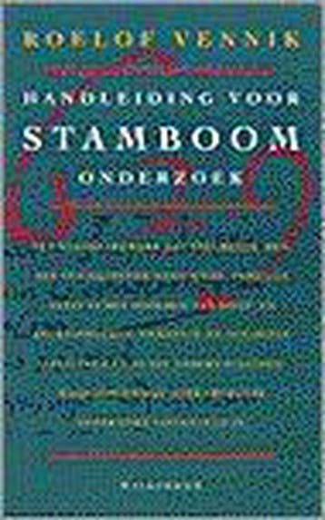 HANDLEIDING VOOR STAMBOOMONDERZOEK - Vennik, Verzenden, Nieuw
