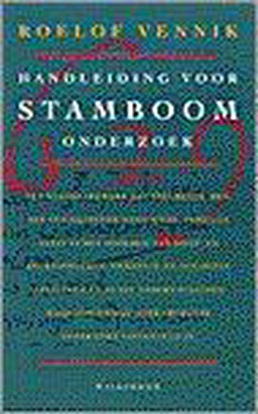 HANDLEIDING VOOR STAMBOOMONDERZOEK - Vennik, Boeken, Oorlog en Militair, Verzenden