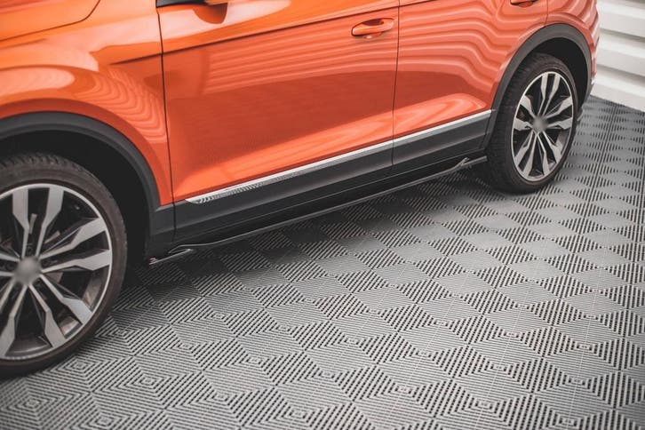 Side Skirts Diffuser voor Volkswagen T-Roc Standaard Mk1, Auto diversen, Tuning en Styling, Ophalen of Verzenden