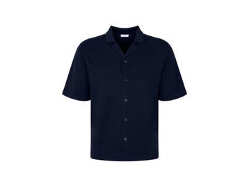 2dekans | Seidensticker Knitted Resort Shirt XXL Deep Navy -, Ophalen of Verzenden