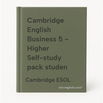 Cambridge English Business 5 - Higher Self-study pack studen, Verzenden, Gelezen, Cambridge ESOL