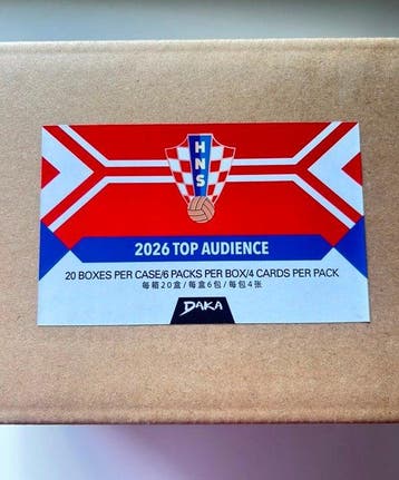 2025/26 DAKA Croatia Top Audience Sealed Case Luka Modric, Nieuw