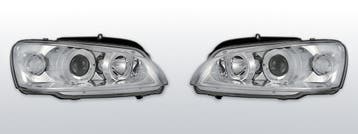 Koplampen Angel Eyes | geschikt voor Peugeot 106 1996-2003 |, Verzenden, Nieuw, Peugeot