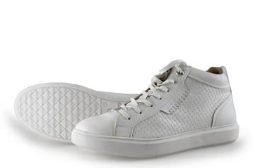 Bugatti Sneakers in maat 42 Wit, Kleding | Heren, Schoenen, Bugatti, Verzenden, Wit, Zo goed als nieuw
