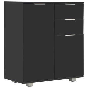 Dressoir Hoogglans Zwart: Tweede kansje, bijna weg!, Overige materialen, Gebruikt, Verzenden, 50 tot 100 cm