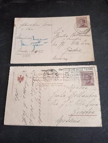 Italie - Ville et paysages - Carte postale - 1915-1950