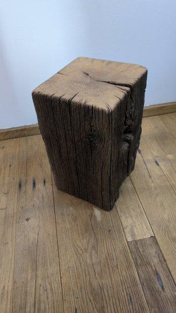 Bijzettafel - Eik, Antiek en Kunst