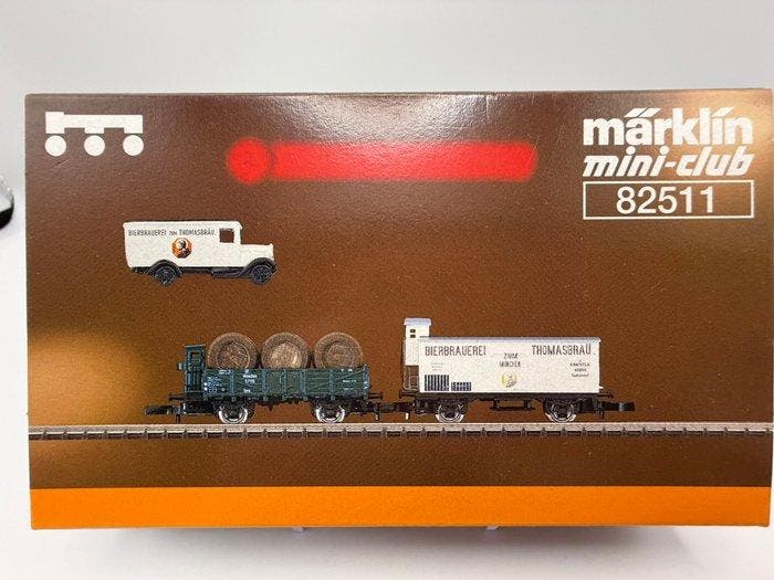 Märklin Z - 82511 - Modeltrein goederenwagonset (1) -, Hobby & Loisirs créatifs, Trains miniatures | HO