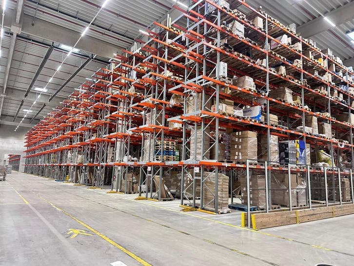 gebruikte palletstelling Apersa  te koop-SCHERPE PRIJS, Zakelijke goederen, Kantoor en Winkelinrichting | Magazijn, Stelling en Opslag