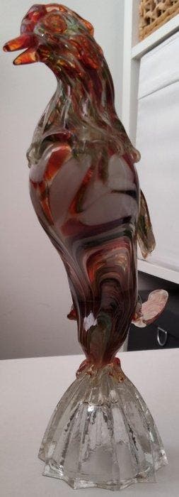 Ornement décoratif - Murano - Coq majestueux (multicolore) -