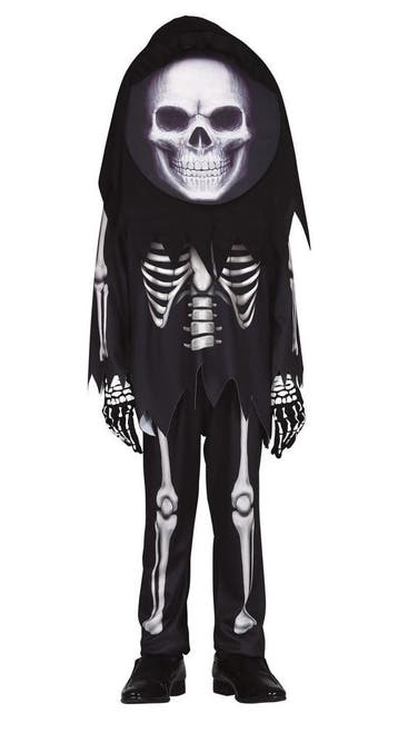 Skelet Halloween Kostuum Kind, Verzenden, Nieuw