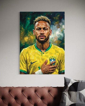 ANDSAL - Neymar Jr 10 Brasil World Cup Legend of Soccer, Verzamelen, Nieuw